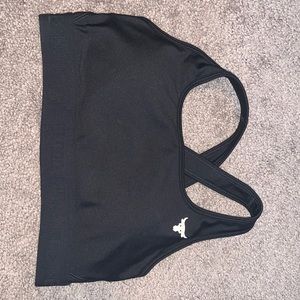 Project rock under armour sports bra. Never worn size medium
